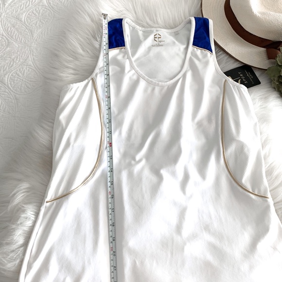 NWTExcellence & Performance By EP Pro Royal Blue Top Size Large / Skort Size 8 - Picture 14 of 16